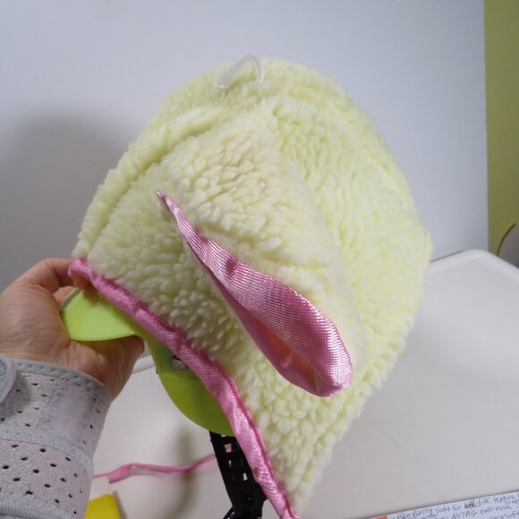 sheep lamb costume Hood hat cap with Floppy Satin ears & pipping Easter - Picture 8 of 14